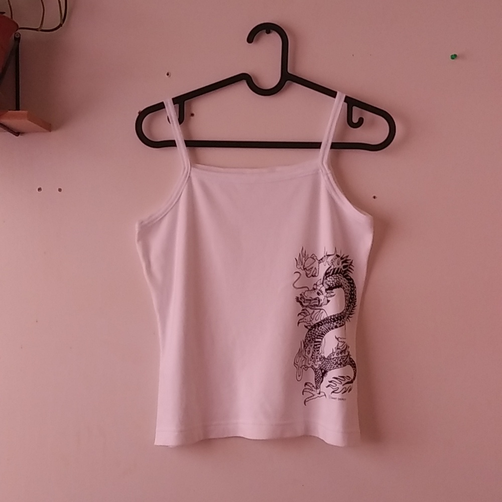 Nice dragon pattern tops